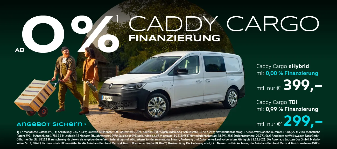 Caddy Cargo Finanzierung