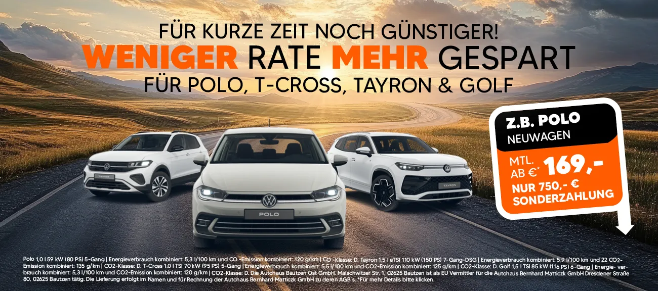 VW Plus Leasing Aktion