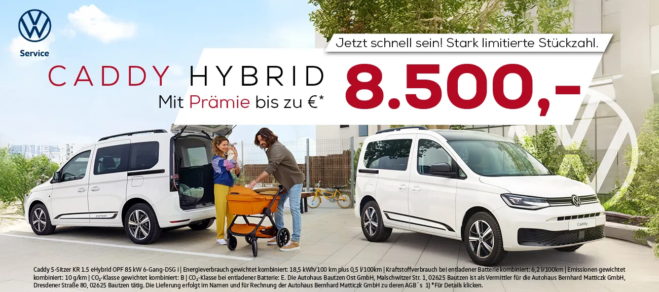 Caddy Hybrid Prämie