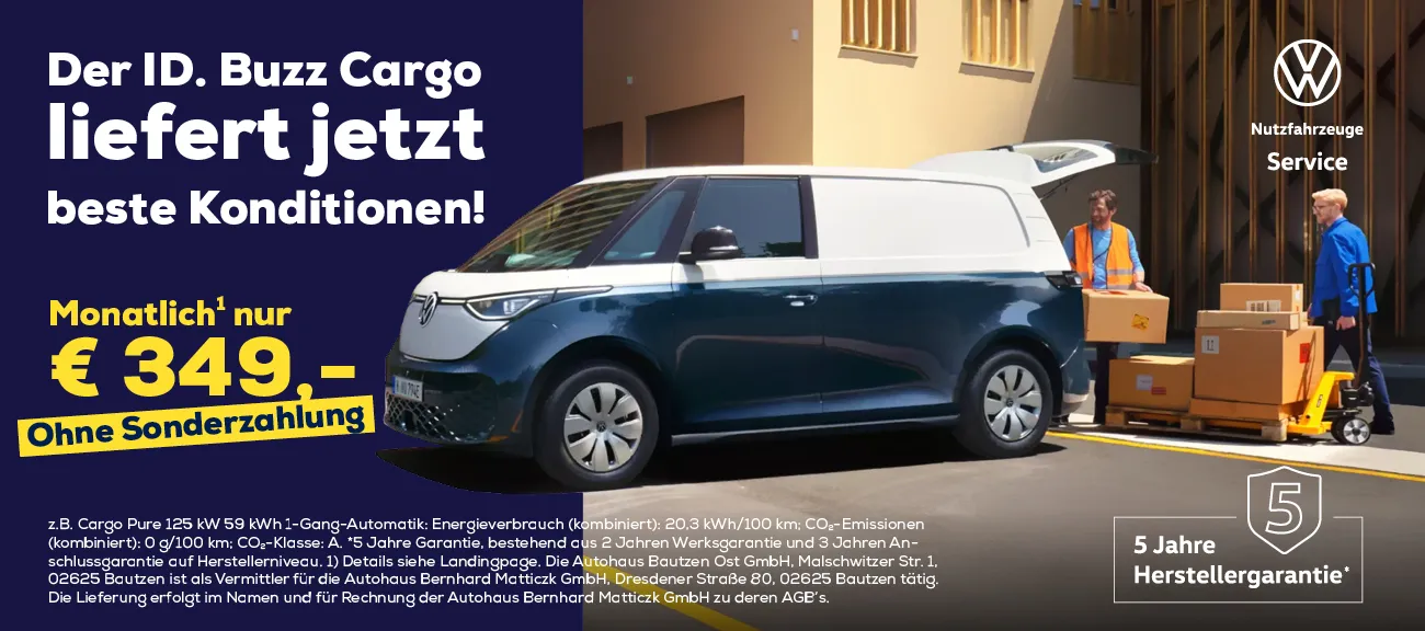 ID.Buzz Cargo Gewerbe