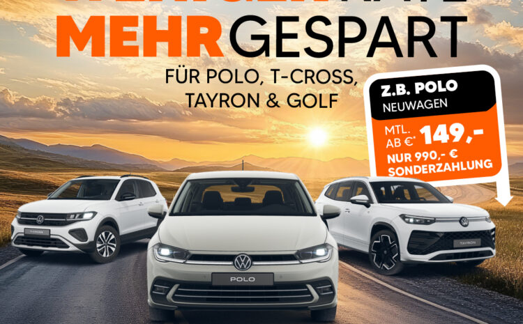  VW Plus Leasing Aktion