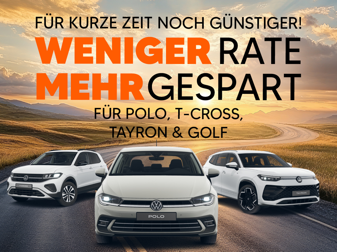 Header Mobil neu VW Plus Leasing Aktion