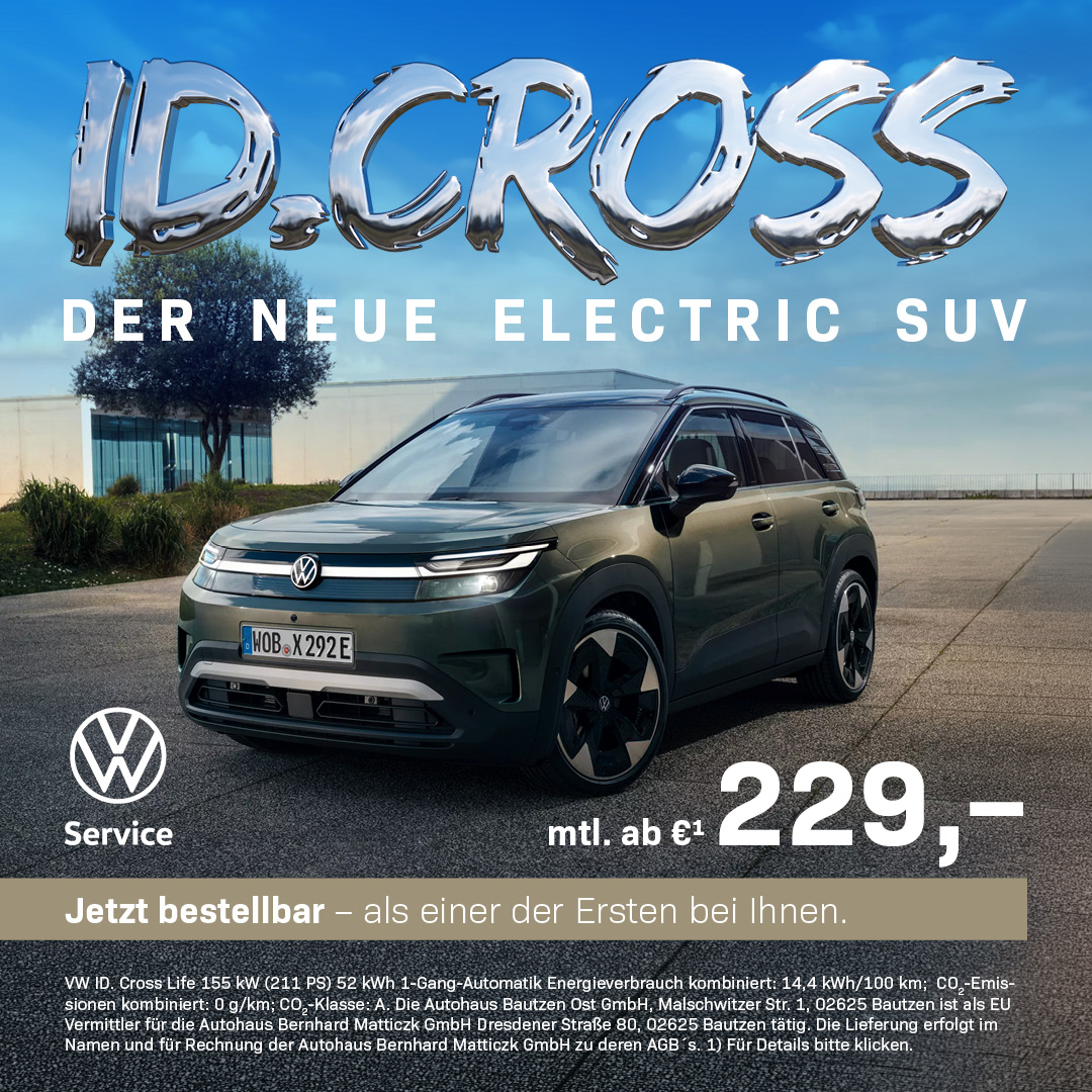 BEITRAGSBILD NEW VW ID CROSS Q3 BEITRAGSBILD NEW VW ID CROSS Q3