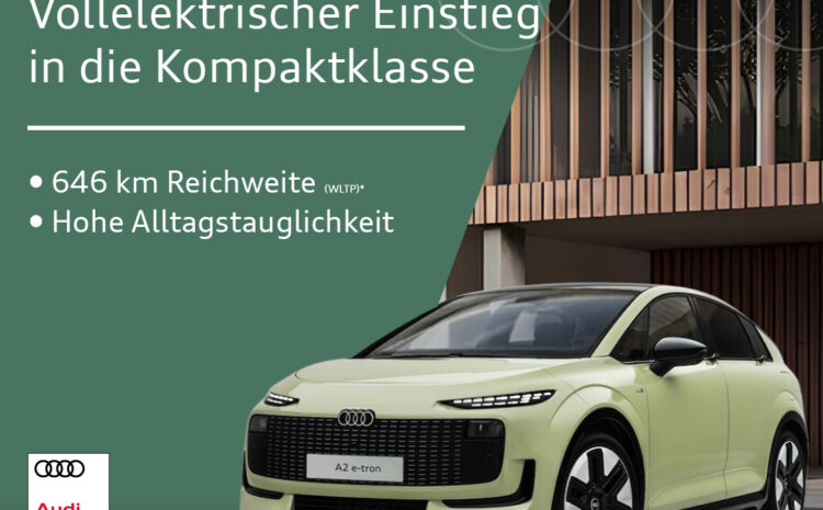 Der neue Audi A2 e-tron